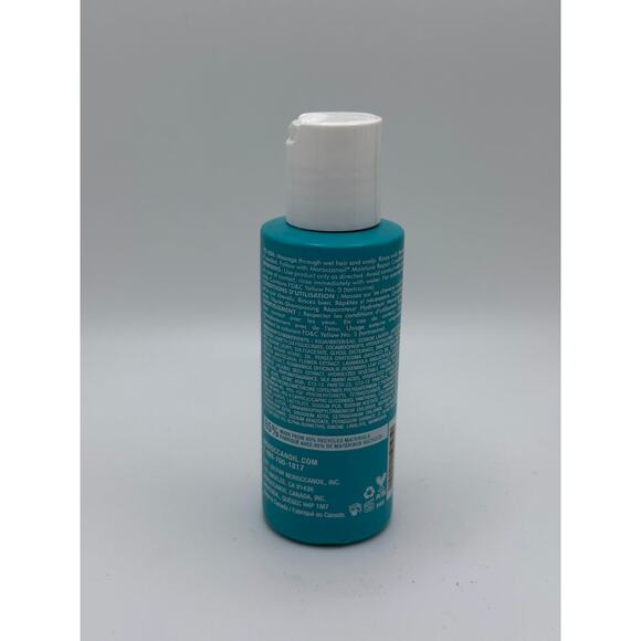 Moroccanoil Moisture Repair Shampoo Damaged Hair Blue 2.4 Oz/70ml - Picture 4 of 5